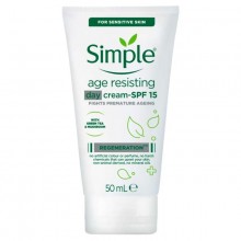 Simple Regeneration Age Resisting Day Cream SPF15