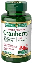 Nature's Bounty Cranberry 60s