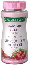 Nature's Bounty Hair Skin & Nails Gummies  with Biotin 80's