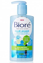 Biore Blue Agave + Baking Soda Pore Cleanser 200ml